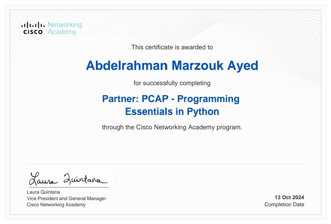 PCAP: Programming Essentials in Pytho