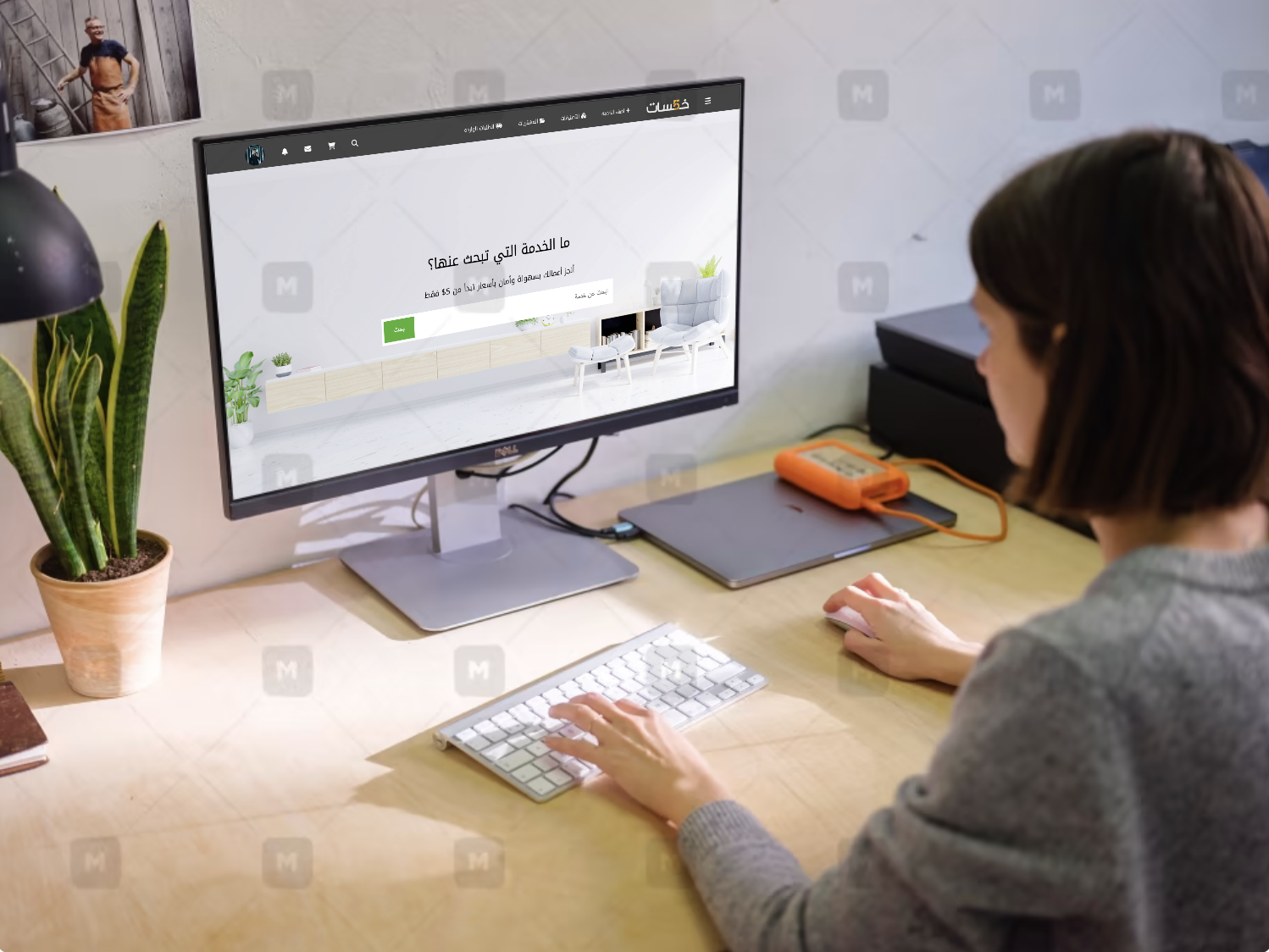 Khamsat Clone (Static Marketplace UI) preview